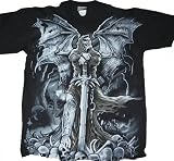 Gravestone Reaper T-Shirt by Liquid Blue 100% Cotton Teens & Adults Shirt