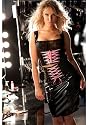 Allure Lingerie 5-102XO Cupless Leather Bustier (As Shown-One Size)