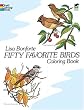 Fifty Favorite Birds Coloring Book (Dover Coloring Book)