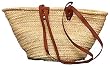 Moroccan Straw Summer Beach / Shopper / Tote Shoulder Bag 21" X 13"