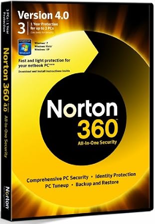 Norton 360 v4.0 - 1 User 3 PC (PC)