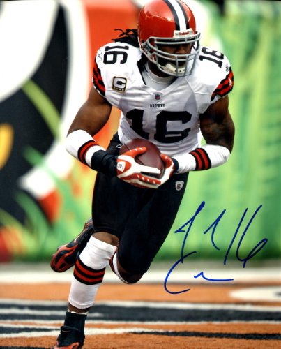 Joshua Cribbs Signed Photo - 8x10 - Autographed NFL Photos