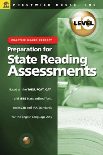 Practice Makes Perfect (Level 10): Preparation for State Reading Assessments