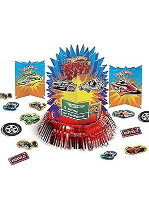 Hot Wheels Centerpiece (Each) - Party Supplies