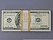 PROP MONEY Series 2000s $100 Full Print Stack for Movie, TV, Video, Advertising & Novelty