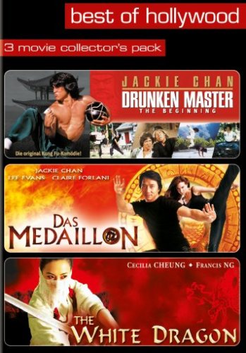 Produkt-Bild: Best of Hollywood - Drunken Master - The Beginning / Das Medaillon / The White Dragon - 3 DVDs