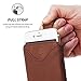 Snugg iPhone 6 / 6s Plus Case - Leather Pouch with (Distressed Brown) for Apple iPhone 6 / 6s Plus