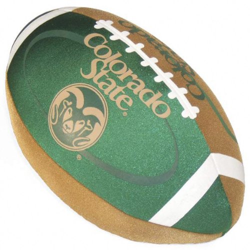 Buy Colorado State Rams Color Football Pillow by FansEdge