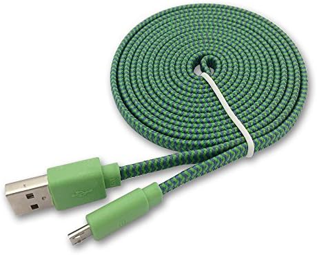 OpeMed(TM) High quality 6 ft Micro-USB Sync and Charge USB Data Cable for Samsung, HTC, LG and Other Smartphone (6FT Army Green)