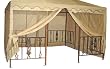 DC America GOS1212-BB 11-Foot 6-Inch by 11-Foot 6-Inch Gazebo Screen, Polyester, Beige with Beige