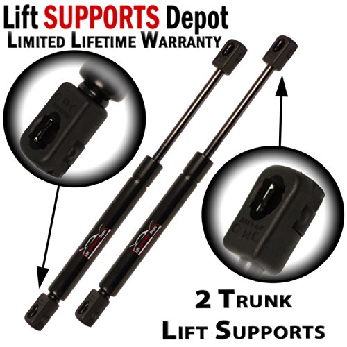 Qty (2) FORD Fusion, Milan, MKZ 2007 To 2009 Trunk Lift Supports, Struts, With Out Spoiler Manufactured Till 01/17/2007