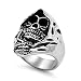 Stainless Steel Skull Ring