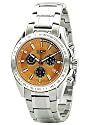 Swiss Code Red CATALAUN "Fire Orange" Stainless Steel Bracelet