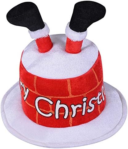 Santa in the Chimney Hat - Be the Talk of Holiday Parties with This Festive Hat