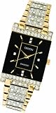 Croton Men's Dress Diamond and Crystal Accented Watch #CR307934YLBD