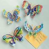Smithsonian Cloisonné Butterfly Magnets