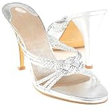 Enzo Angiolini Orilla Silver high-heels