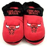 CHICAGO BULLS OFFICIAL PLUSH SLIPPERS UNISEX SZ. M