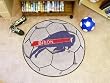 Howard Bison 29" Round Soccer Ball Floor Mat (Rug)