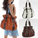 Vitalio Oversized ''Marcela Tote'' - Off-White, Black, Red, Orange or Brown