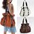 Vitalio Oversized ''Marcela Tote'' - Off-White, Black, Red, Orange or Brown