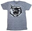 Beary Bling with Foil Print Short Sleeve T-Shirt by Fyasko - Ships in ''24'' Hours!