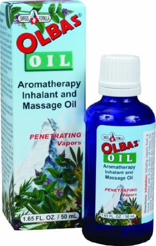 Olbas Therapeutic, Olbas Oil, Aromatherapy Massage Oil and Inhalant, 1.65 fl oz (50 cc) by Olbas Therapeutic
