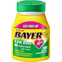 Bayer Low Dose Aspirin Regimen, 81mg Enteric Coated Tablets