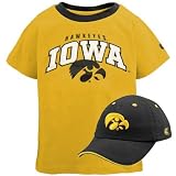 Iowa Hawkeyes Infant One on One Cap & Tee Combo
