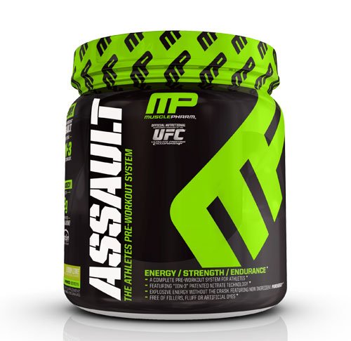 Muscle Pharm Assault Pre-Workout System, Lemon Lime, 0.96 Pound
