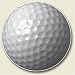 Golf Ball Auto Coaster, Single Coaster for Your Car