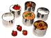 Produkt-Bild: CHG 3366-00 Dessert- und Speiseringe 6-er Set &oslash; 7.5 cm H&ouml;he: 5.5 cm