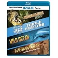 3D Triple Feature - Dinosaurs Alive! / Wild Ocean / Mummies (IMAX) (Bilingual) [Blu-ray]