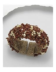 Cotton Waxed Thread Semi GemStone Beads Bracelet
