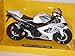 SUZUKI GSX R1000 R-1000 2008 GRAU WEISS 1/12 NEW RAY MOTORRADMODELL MOTORRAD MODELL
