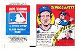 1979 Topps Test Issue Uncut Comic Wrapper George Brett