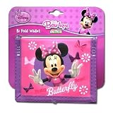 Disney Minnie Mouse Bow-tique Non-Woven Bifold Wallet