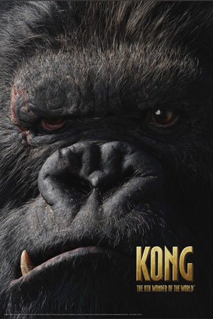 King Kong - Face - Film Movie Kino Film Movie Poster