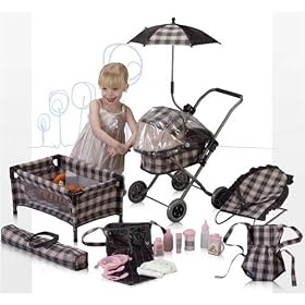 Silver Cross Baby Care Dolls Pram & Accessories Special Bundle Deal