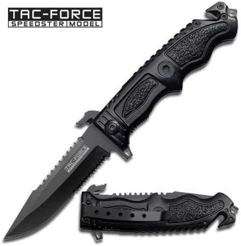 Tac-Force "Blackforce" Assisted Opening Rescue Knife