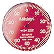 Mitutoyo 505-675-54, Dial Caliper, 0 - 6" X .001", .100" per Rev., Red Face