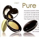 Micabella Mineral Makeup Foundation Pressed Powder #Mf-7 Lady Godiva +3stacks Exotic Shimmers + Promo Stamping Nail KIT for Stamping Nail ART