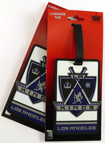 NHL Los Angeles Kings Two Pack Soft Laser Bag Tag