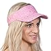 TopHeadwear Glitter Sequin Visor Hat (Various Colors)