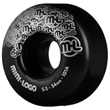 Mini-Logo S3 Wheels 54mm 101A Black (Set of 4)
