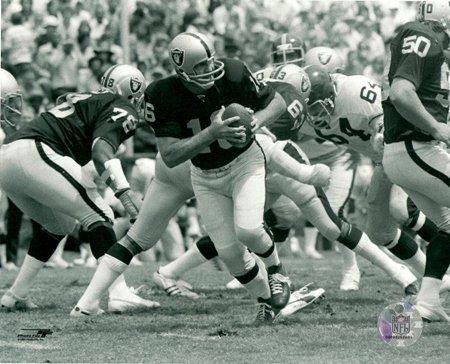 George Blanda Oakland Raiders Action 8x10 Photo