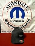 CHRYSLER FlexFit 300C Logo Hat Black Pinstripe Hat Size/ Large Mopar Apparel OEM