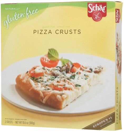 Schar Naturally Gluten-Free Pizza Crusts (2-Count), 10.6-Ounce Boxes (Pack of 3)