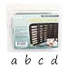 27 Piece Lowercase Handwritten Alphabet Letters A-Z Punch Set For Metal 2mm