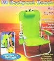 Rio Brand Backpack Beach Chair , Rust Proof Aluminum Frame and Large Backpack for All Your Gear